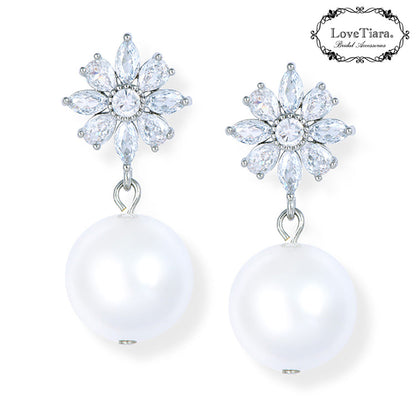 キャロラインジルコニアイヤリング（RLE-60e）