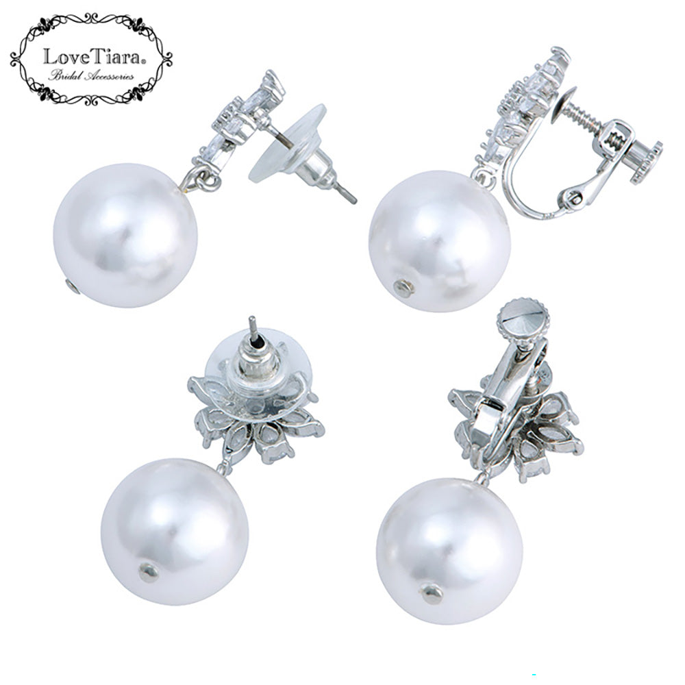 キャロラインジルコニアイヤリング（RLE-60e）