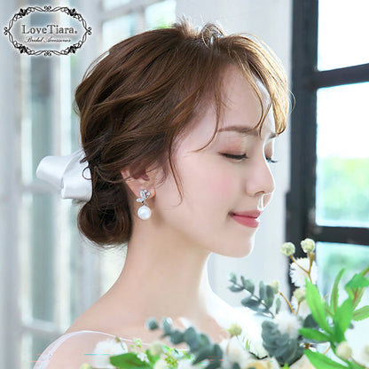 プチパピヨンジルコニアイヤリング（RLE-73e）