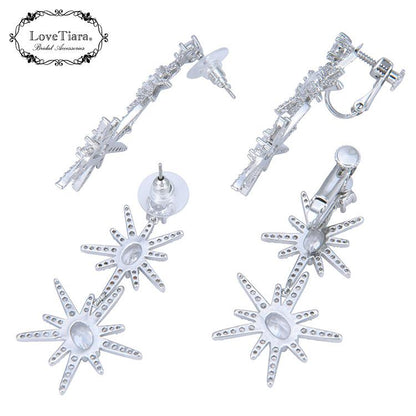 スパークルジルコニアイヤリング（RLE-80e）