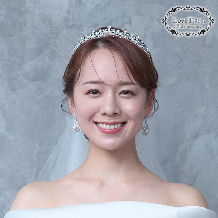 フェリシアジルコニアイヤリング【結婚式　ピアス　イヤリング】