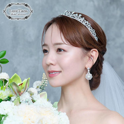 フェリシアジルコニピアス【結婚式 ピアス イヤリング】（RLE-84p）