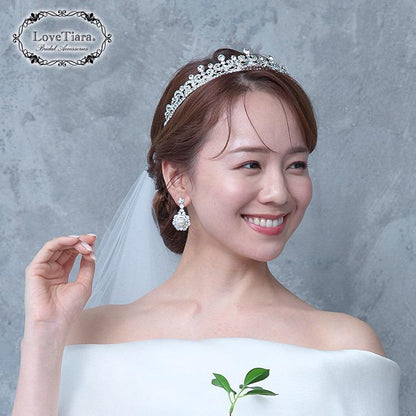 フェリシアジルコニピアス【結婚式 ピアス イヤリング】（RLE-84p）