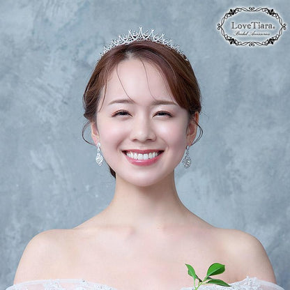 カリーナジルコニアイヤリング【結婚式 ピアス イヤリング】（RLE-85e）