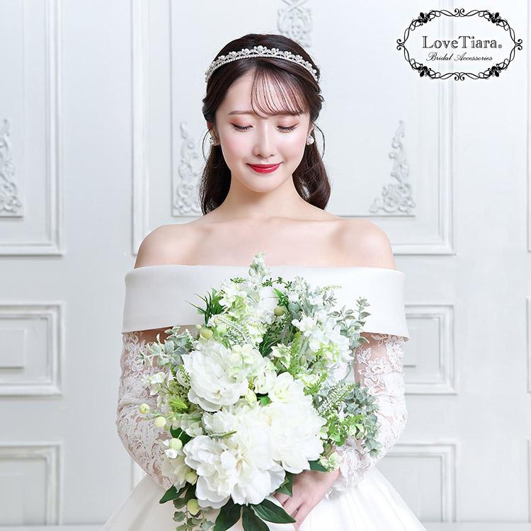 アデルジルコニアイヤリング【結婚式 ピアス イヤリング】（RLE-87e）