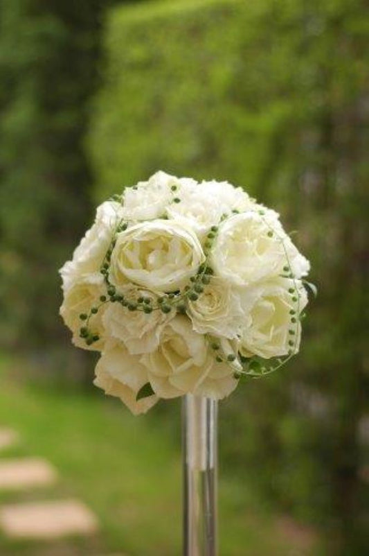 【生花】ウェディングブーケ 【結婚式 フラワー 生花 ブーケ ブートニア】