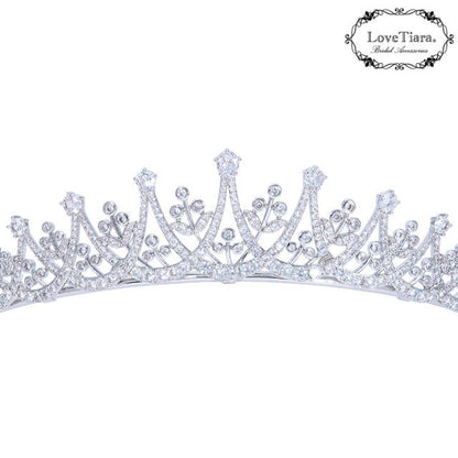 ノーブルジルコニアティアラ【花嫁 ティアラ】（RT-54）