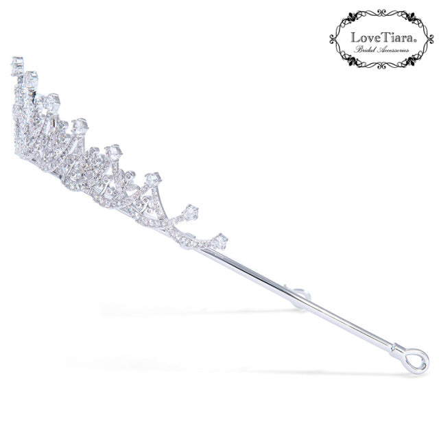 ノーブルジルコニアティアラ【花嫁 ティアラ】（RT-54）