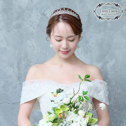 ノーブルジルコニアティアラ【花嫁 ティアラ】（RT-54）
