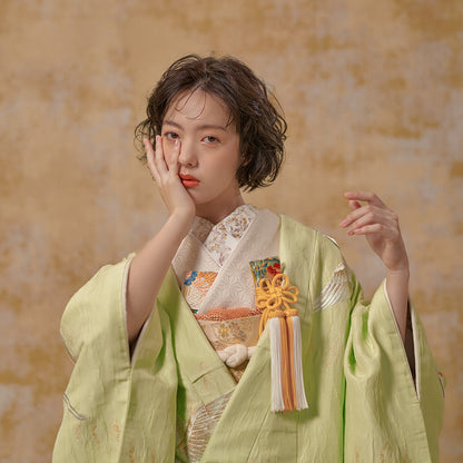 若苗寿鶴【結婚式 和装 色打掛 レンタル】