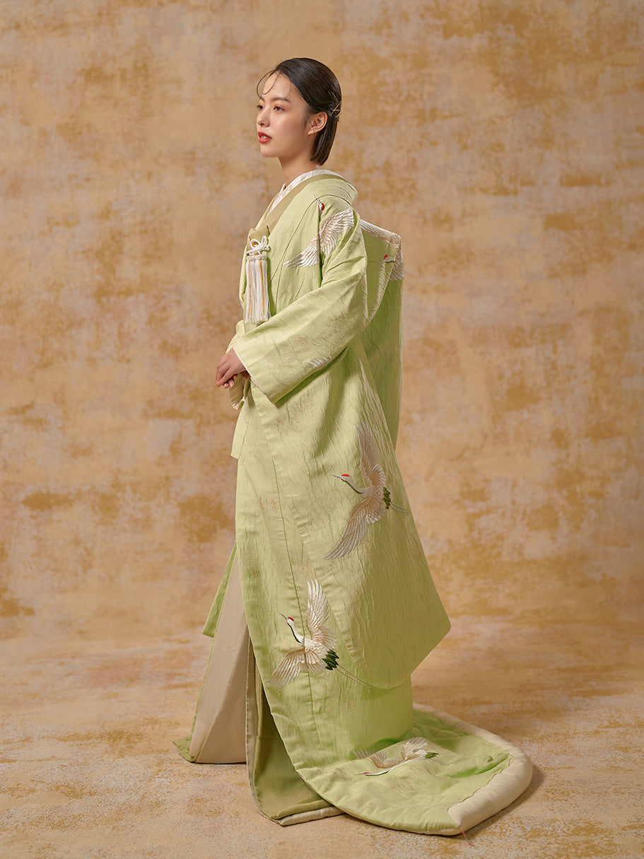 若苗寿鶴【結婚式 和装 色打掛 レンタル】