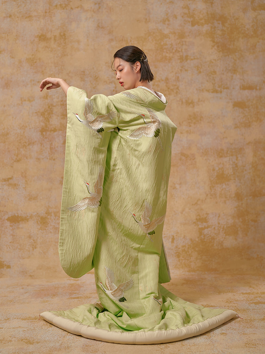 若苗寿鶴【結婚式 和装 色打掛 レンタル】