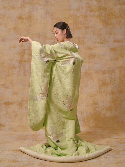 若苗寿鶴【結婚式 和装 色打掛 レンタル】