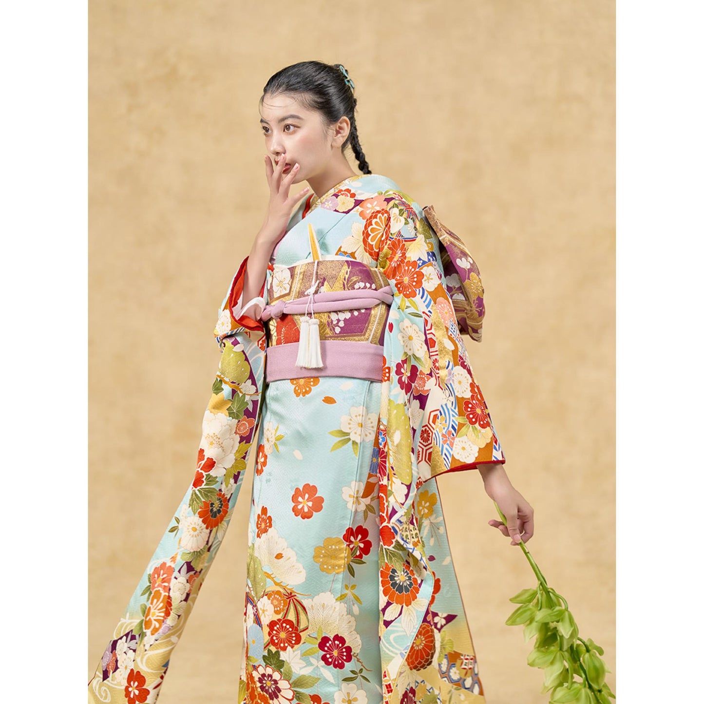 大振袖 Ref.2332【結婚式 和装 引き振袖 レンタル】