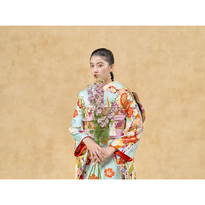 大振袖 Ref.2332【結婚式 和装 引き振袖 レンタル】