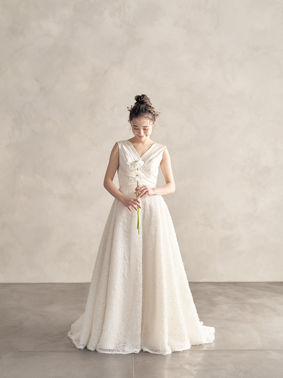 Ref.3066【ウェディングドレス レンタル】