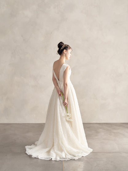 Ref.3066【ウェディングドレス レンタル】