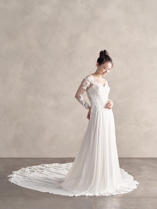 Ref.3196【ウェディングドレス レンタル】