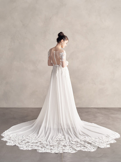 Ref.3196【ウェディングドレス レンタル】