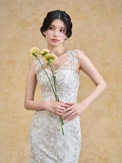 Ref.3244【ウェディングドレス レンタル】