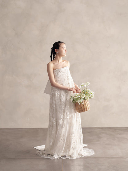 Ref.3245【ウェディングドレス レンタル】