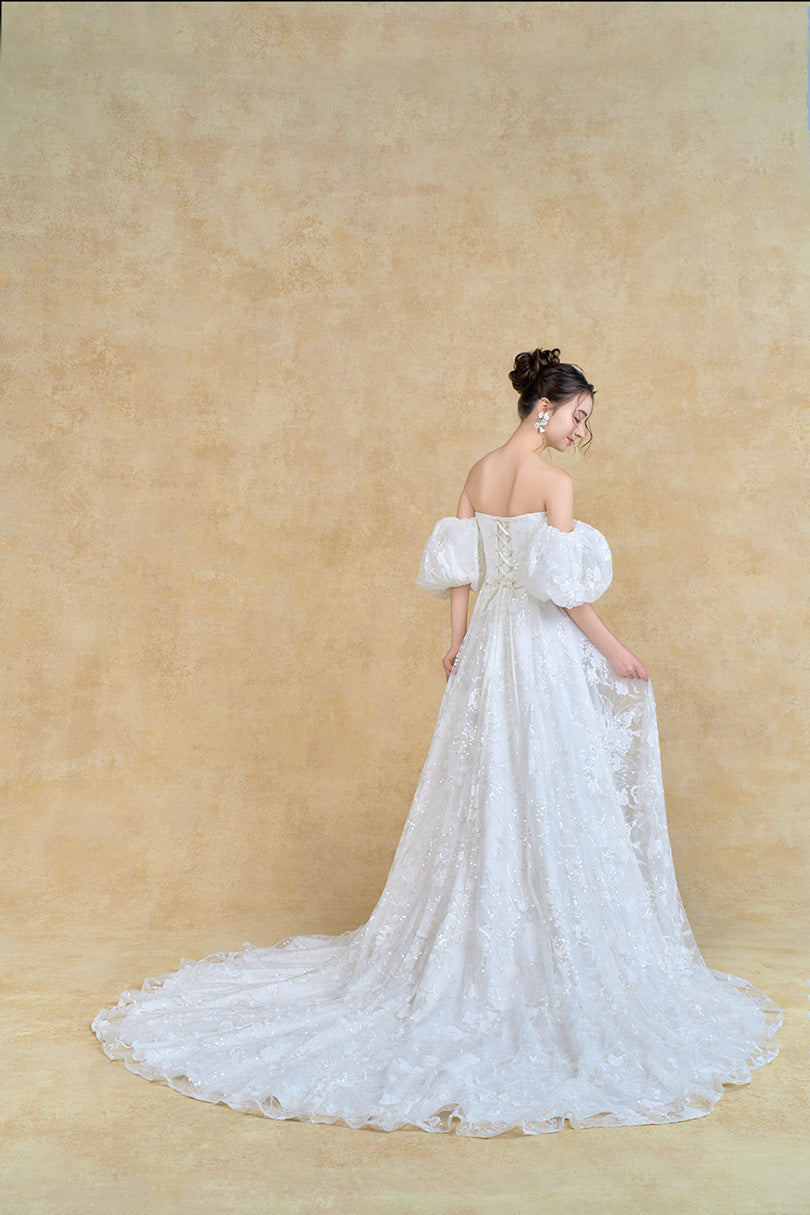 Ref.3461【ウェディングドレス レンタル】