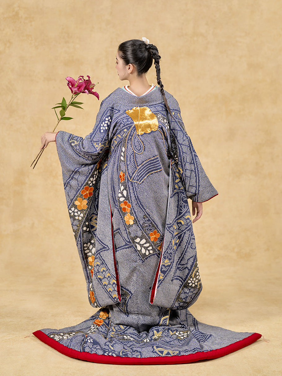 色打掛Ref.5709【結婚式 和装 色打掛 レンタル】