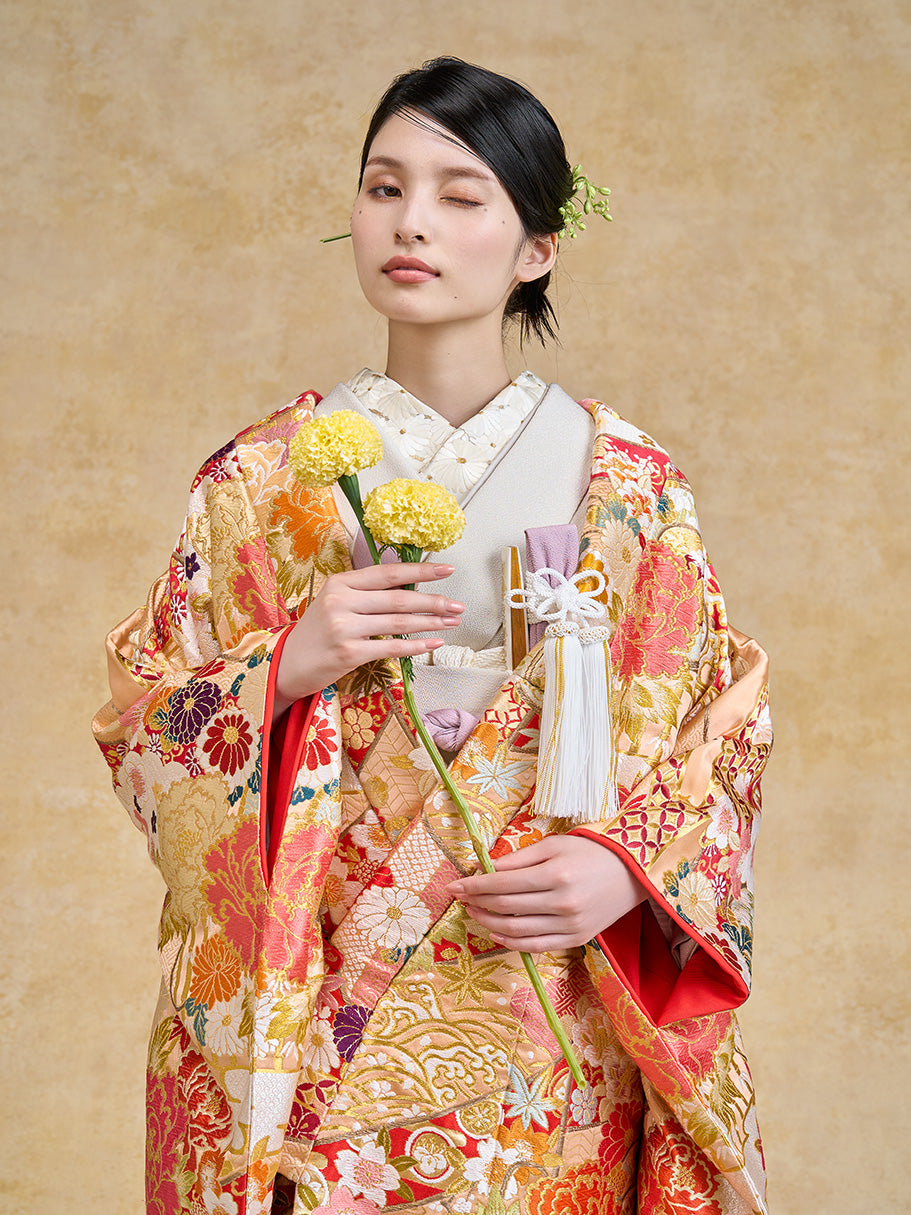 色打掛Ref.5735【結婚式 和装 色打掛 レンタル】 – 結婚式準備サイト