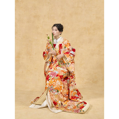 色打掛 Ref.5736【結婚式 和装 色打掛 レンタル】