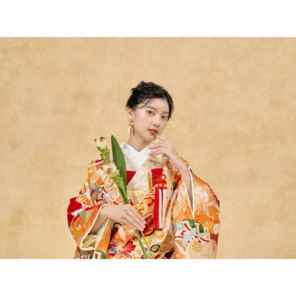 色打掛 Ref.5736【結婚式 和装 色打掛 レンタル】