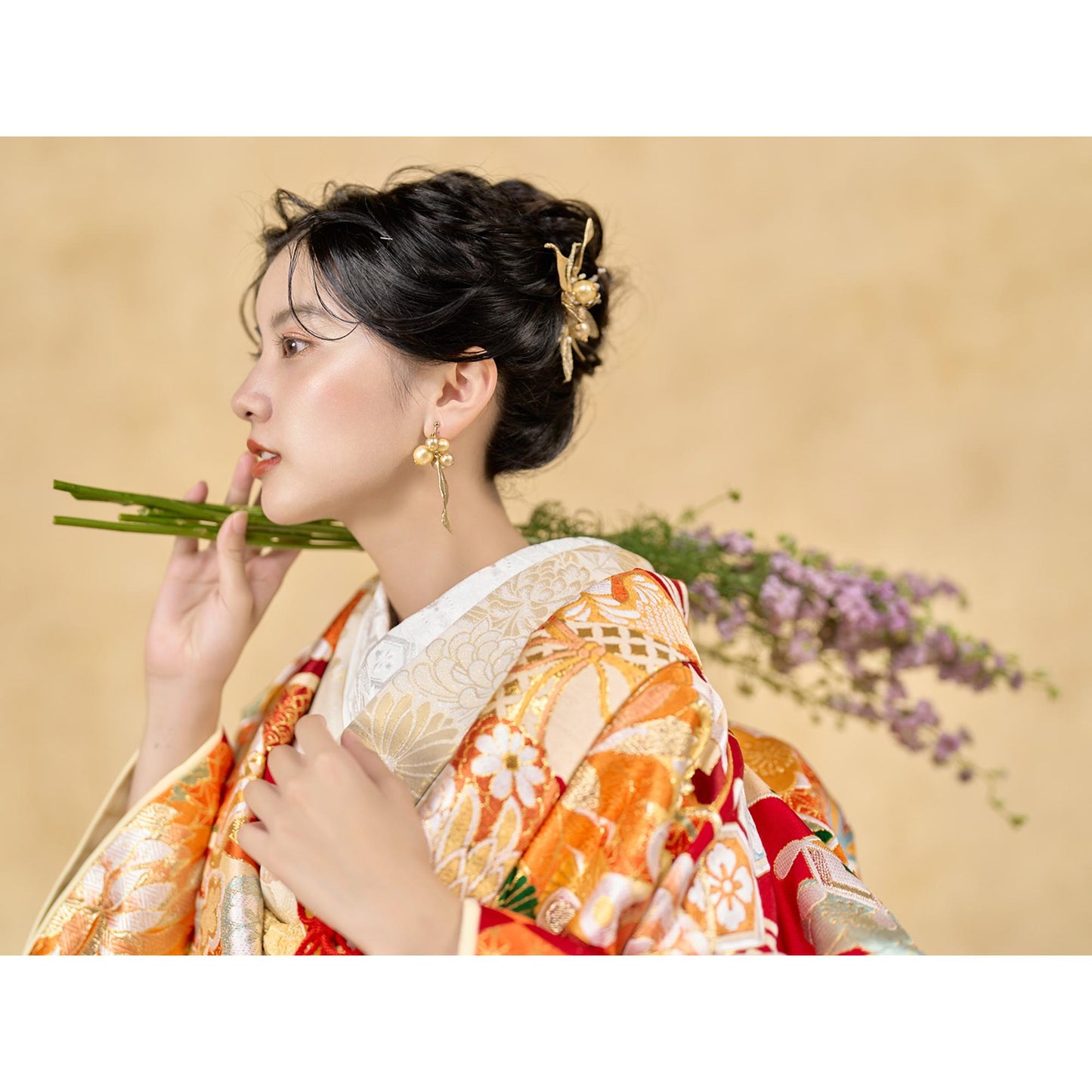 色打掛 Ref.5736【結婚式 和装 色打掛 レンタル】