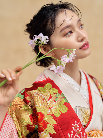 色打掛Ref.5763【結婚式 和装 色打掛 レンタル】