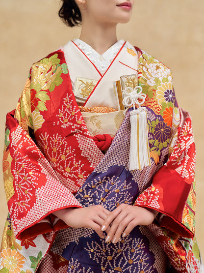 色打掛Ref.5763【結婚式 和装 色打掛 レンタル】