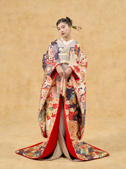 色打掛 Ref.5798【結婚式 和装 色打掛 レンタル】