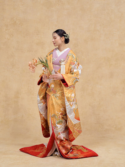 色打掛Ref.5837【結婚式 和装 色打掛 レンタル】