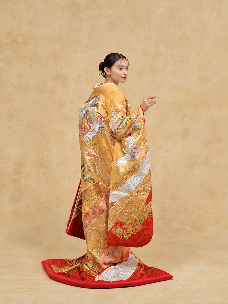 色打掛Ref.5837【結婚式 和装 色打掛 レンタル】