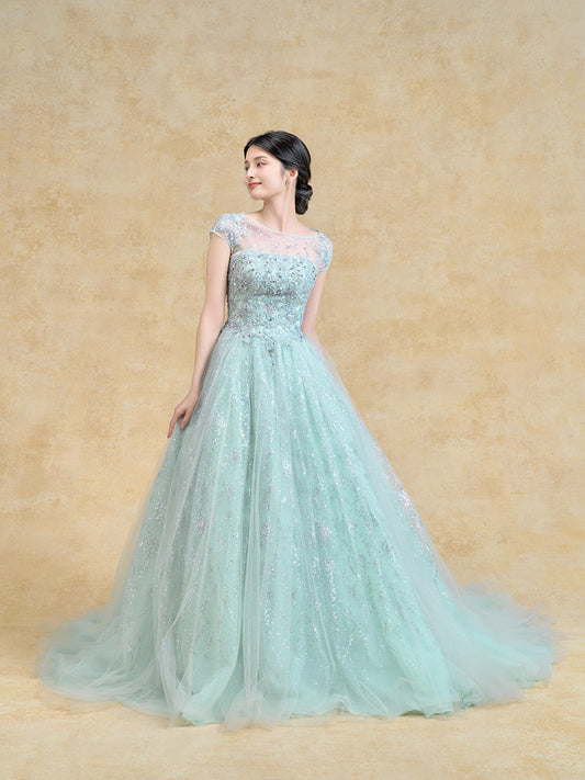 Ref.6508【結婚式 カラードレス レンタル】