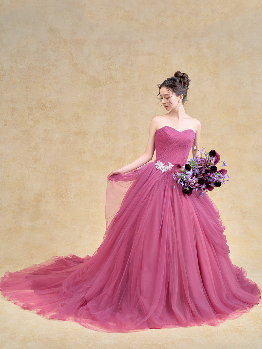 Ref.6612【結婚式 カラードレス レンタル】