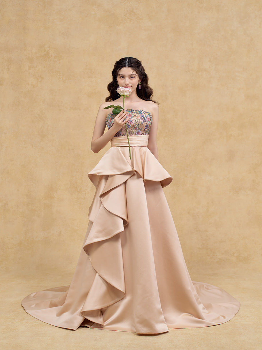 Ref.6616【結婚式 カラードレス レンタル】