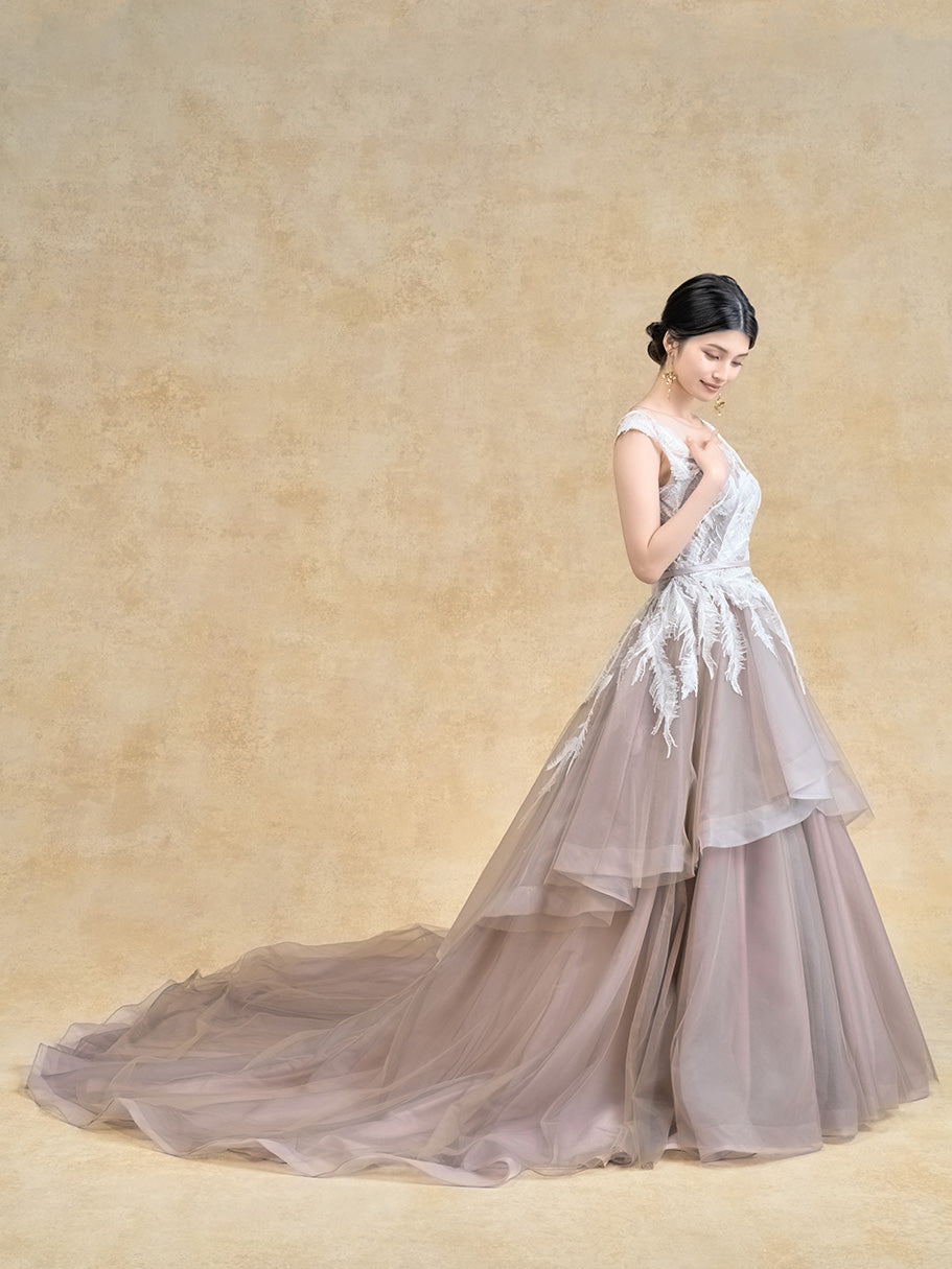 Ref.6680【結婚式 カラードレス レンタル】