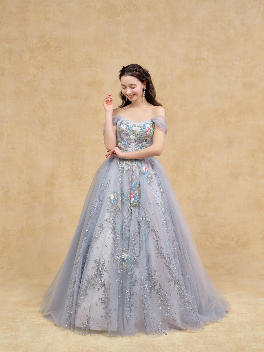 Ref.6737【結婚式 カラードレス レンタル】