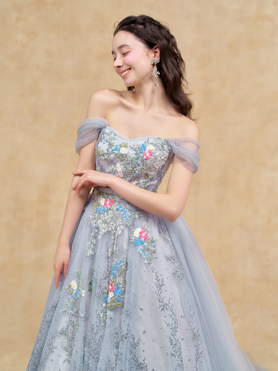 Ref.6737【結婚式 カラードレス レンタル】