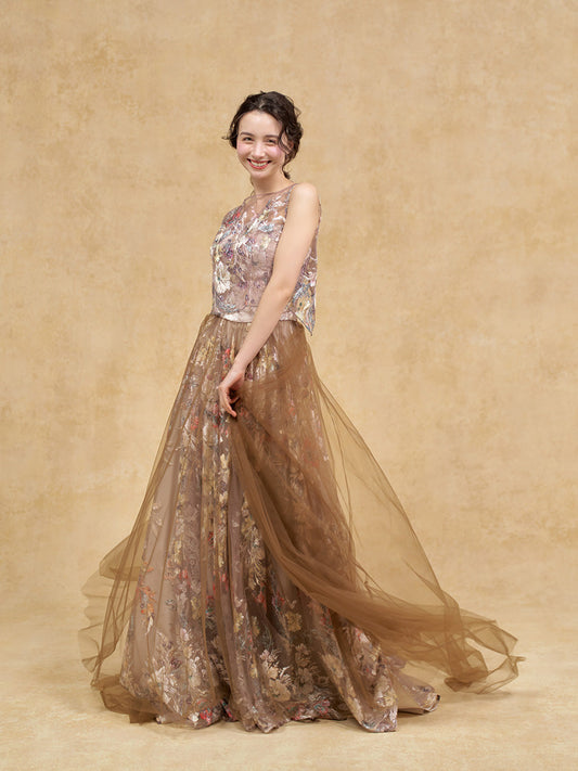 Ref.6875【結婚式 カラードレス レンタル】