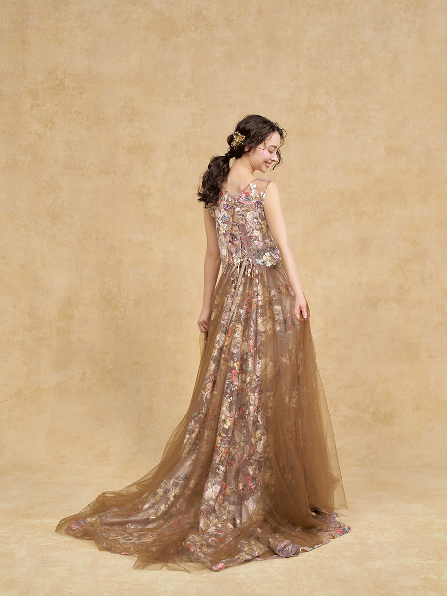 Ref.6875【結婚式 カラードレス レンタル】