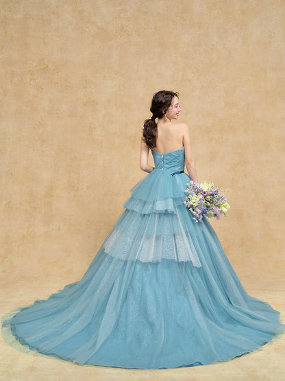 Ref.7078【結婚式 カラードレス レンタル】