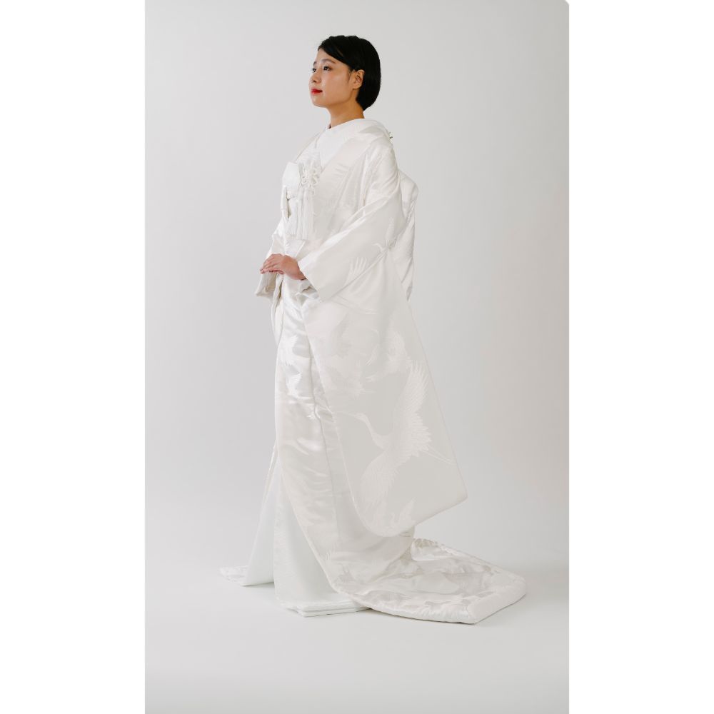 清鶴 【結婚式 和装 白無垢 レンタル】
