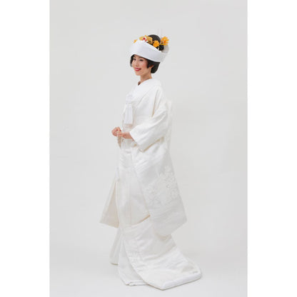 唐織 清水寺文様 【結婚式 和装 白無垢 レンタル】