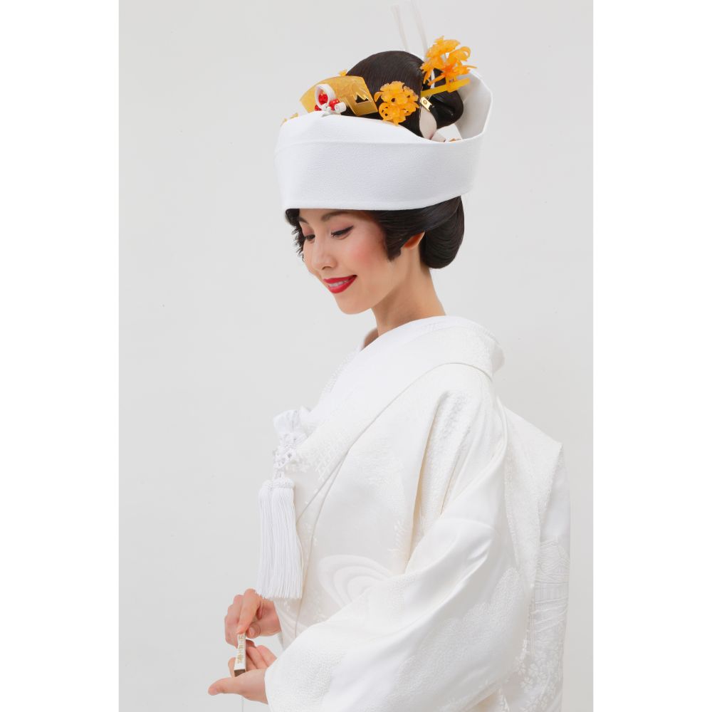 唐織 清水寺文様 【結婚式 和装 白無垢 レンタル】