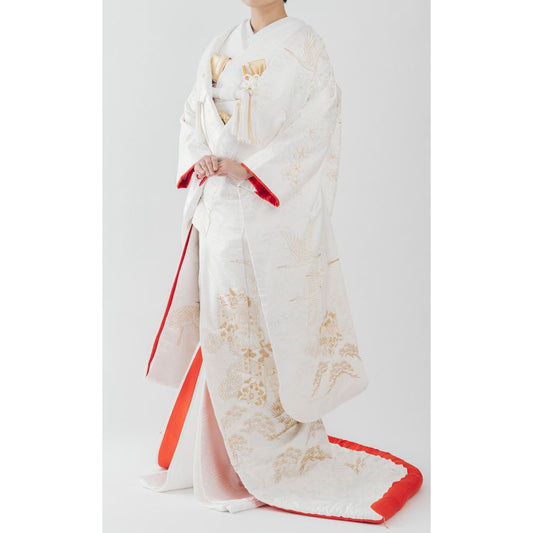 松羅御所車 【結婚式 和装 白無垢 レンタル】