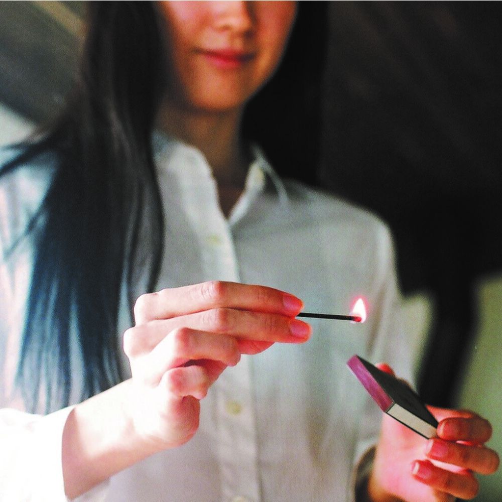 【プチギフト・プレゼント・お香マッチ】hibi レギュラーボックス(8本入り/専用マット付) ティーツリー 【結婚式 プチギフト 雑貨】